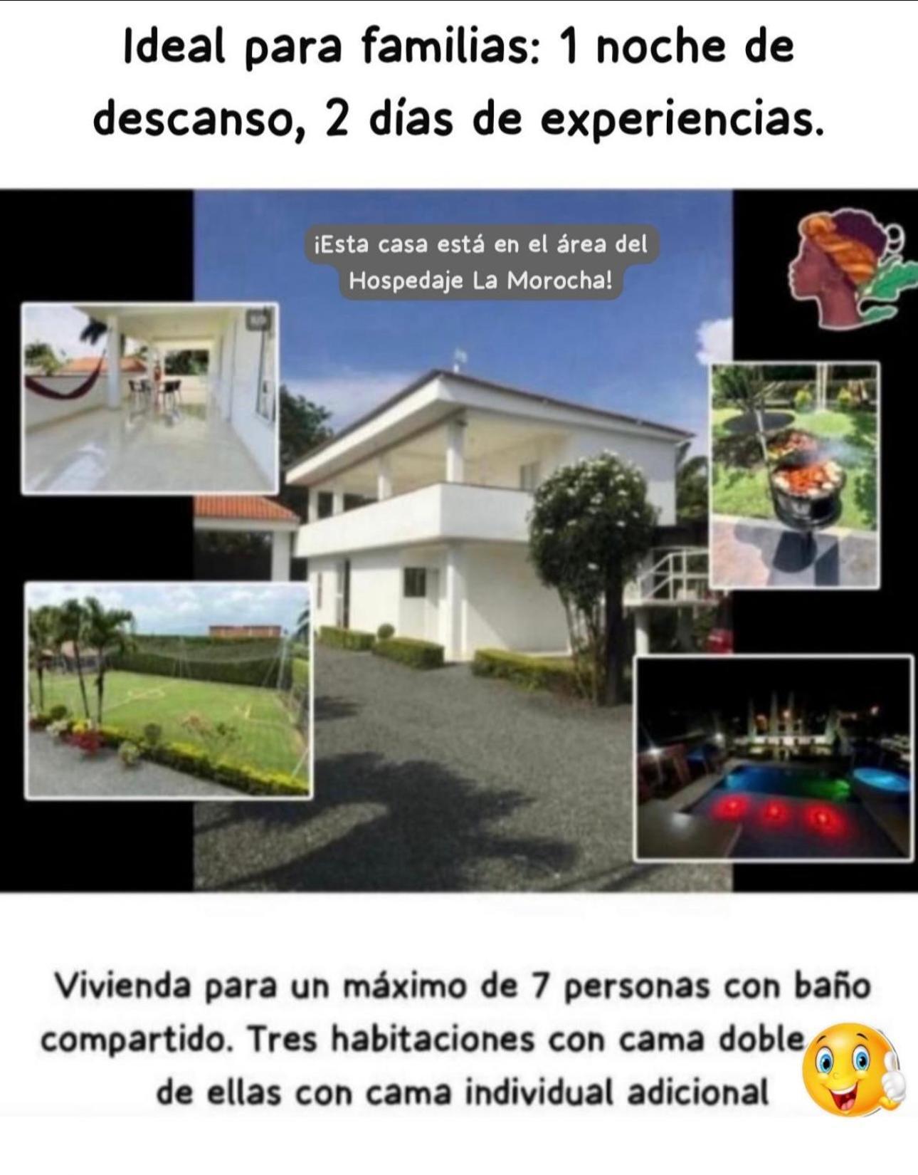 Rozo La Morocha Hospedaje & Relax Campestre מראה חיצוני תמונה